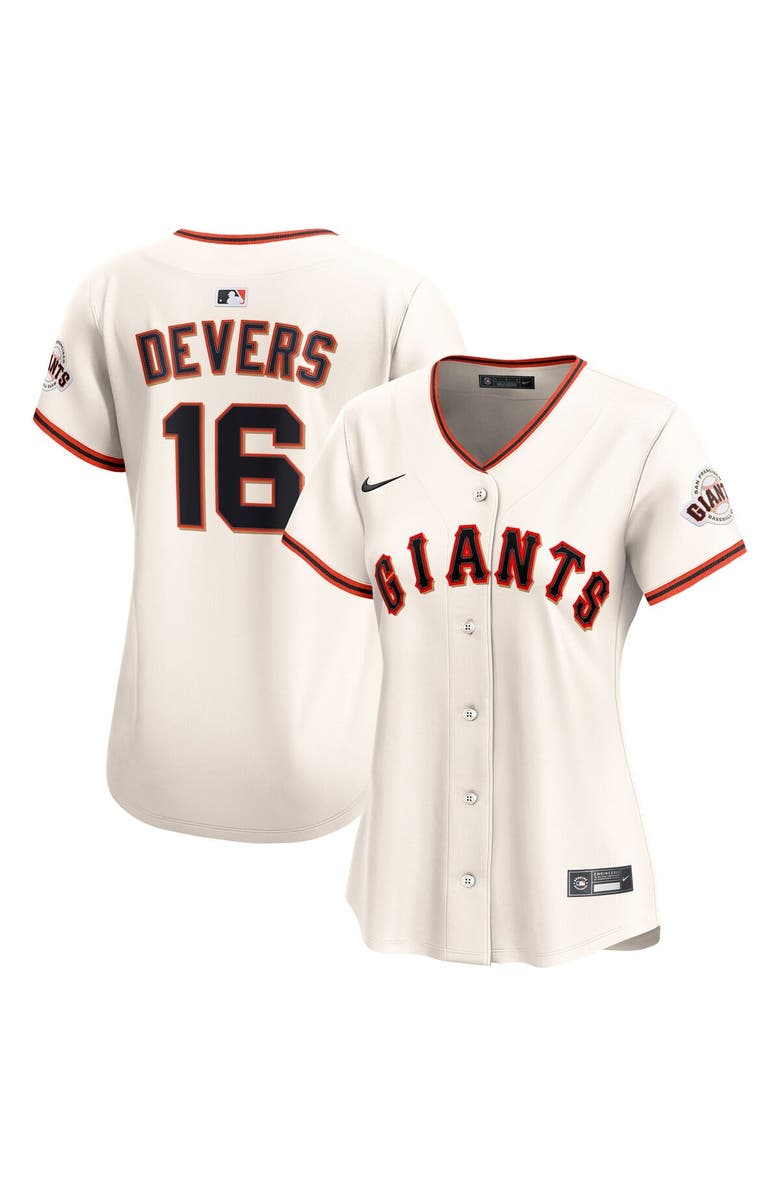 Nike Women's Nike Rafael Devers Cream San Francisco Giants Home Limited Player Jersey, Main, color, Cream