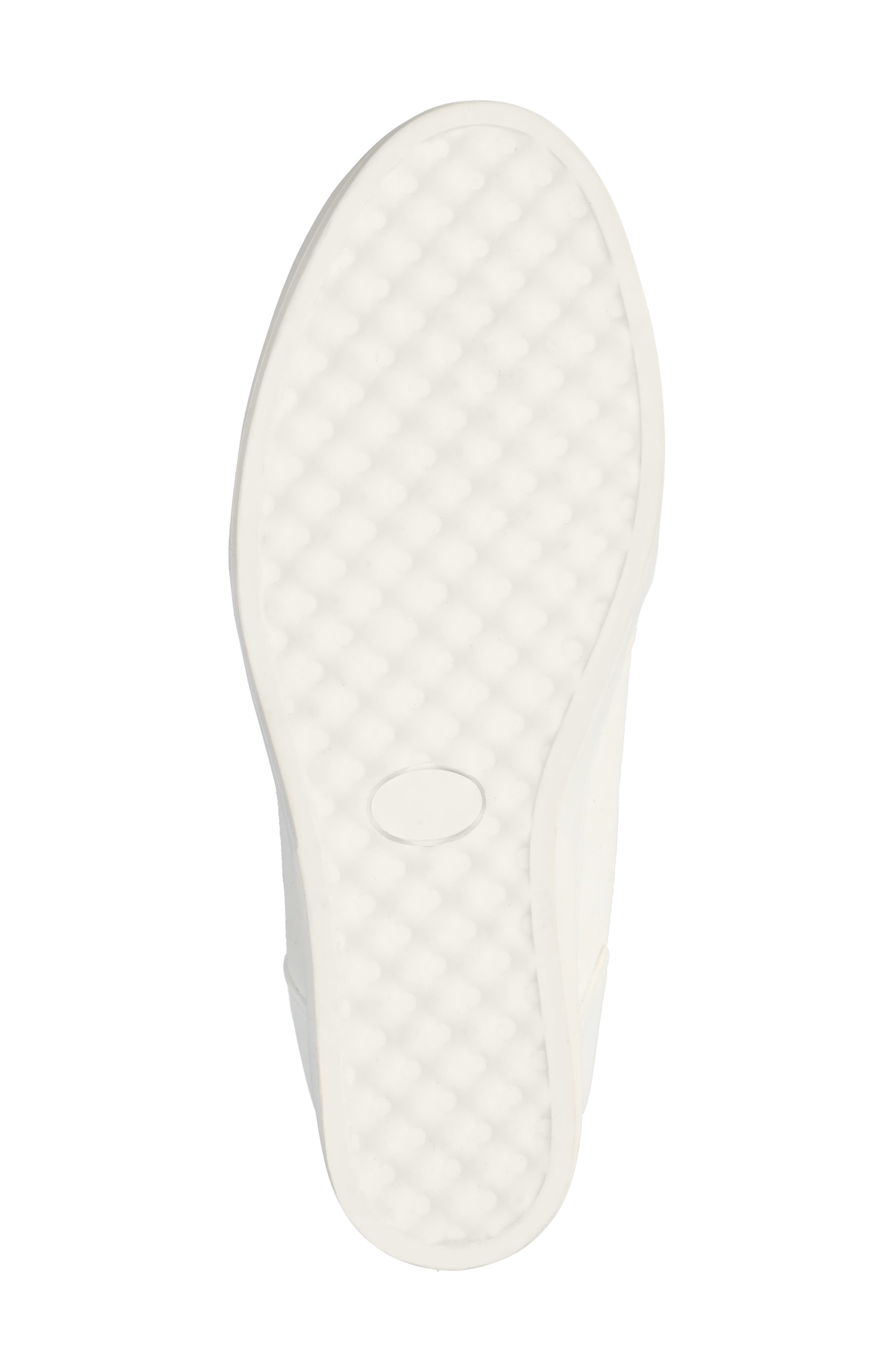 Clarity High Top Wedge Sneaker, Alternate, color, WHITE