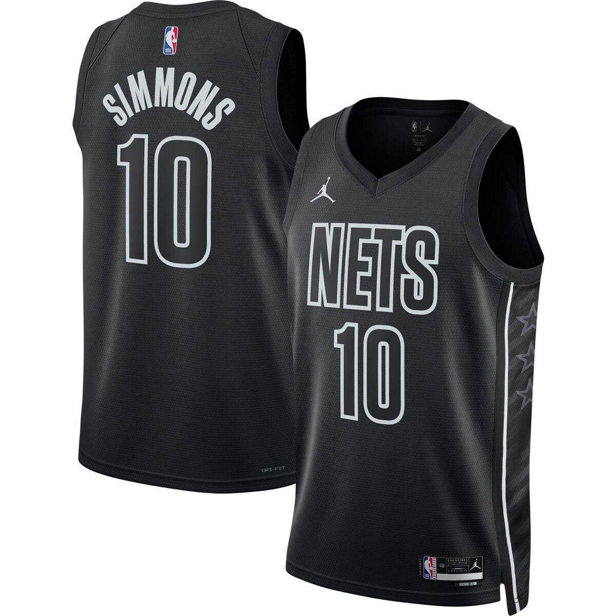 Jordan Brand Unisex Jordan Brand Ben Simmons Black Brooklyn Nets