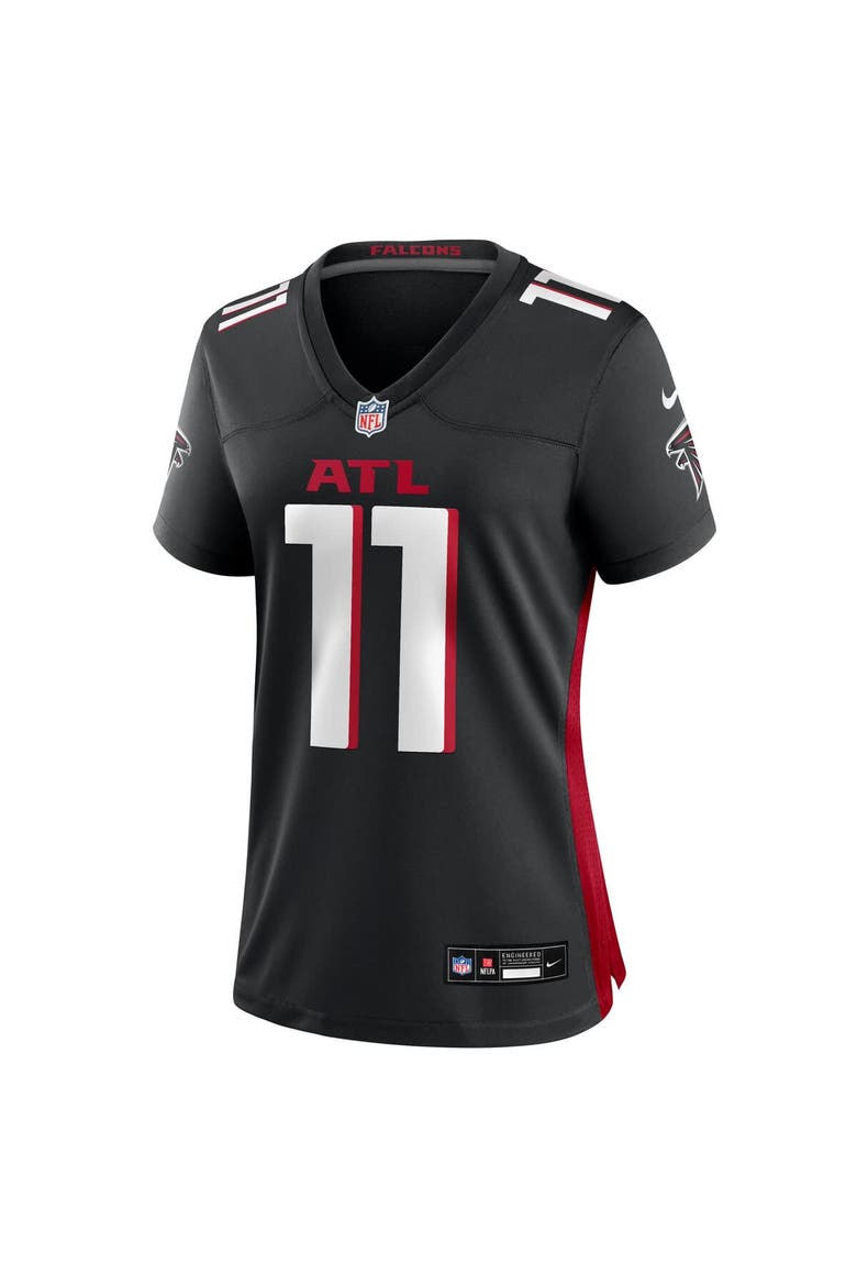 Women's Nike Jalon Walker  Black Atlanta Falcons Team Game Jersey, Alternate, color, Black