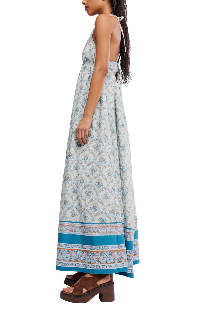 Free People Sorrento Stroll Print Maxi Dress, Alternate, color, Ivory Combo