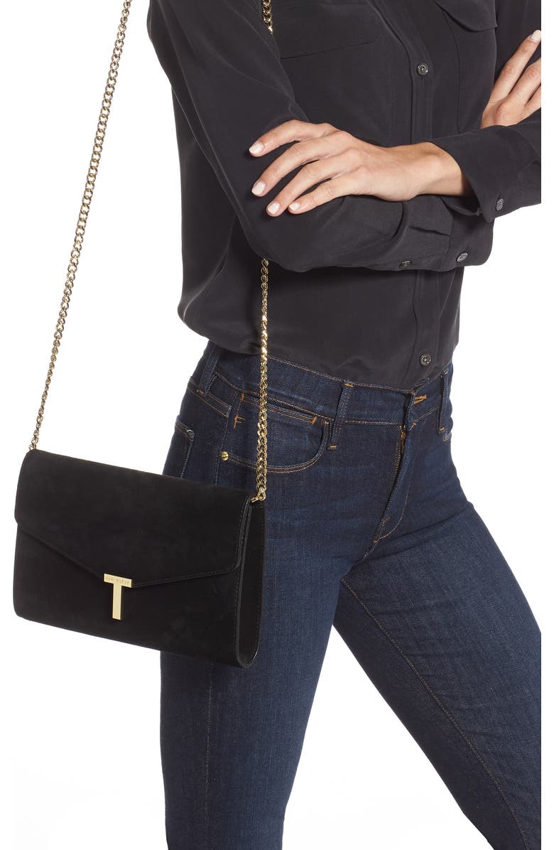 Ted Baker London Jakiee T Clutch Bag, Alternate, color,