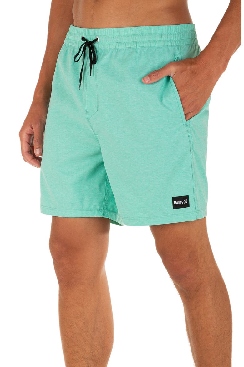 One And Only Swim Trunks, Alternate, color, AURORA GREEN