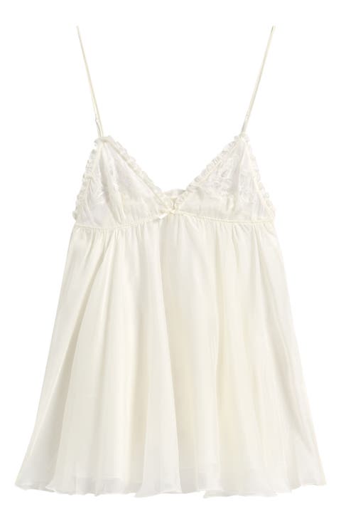 Romance Silk Babydoll Slip (Plus)