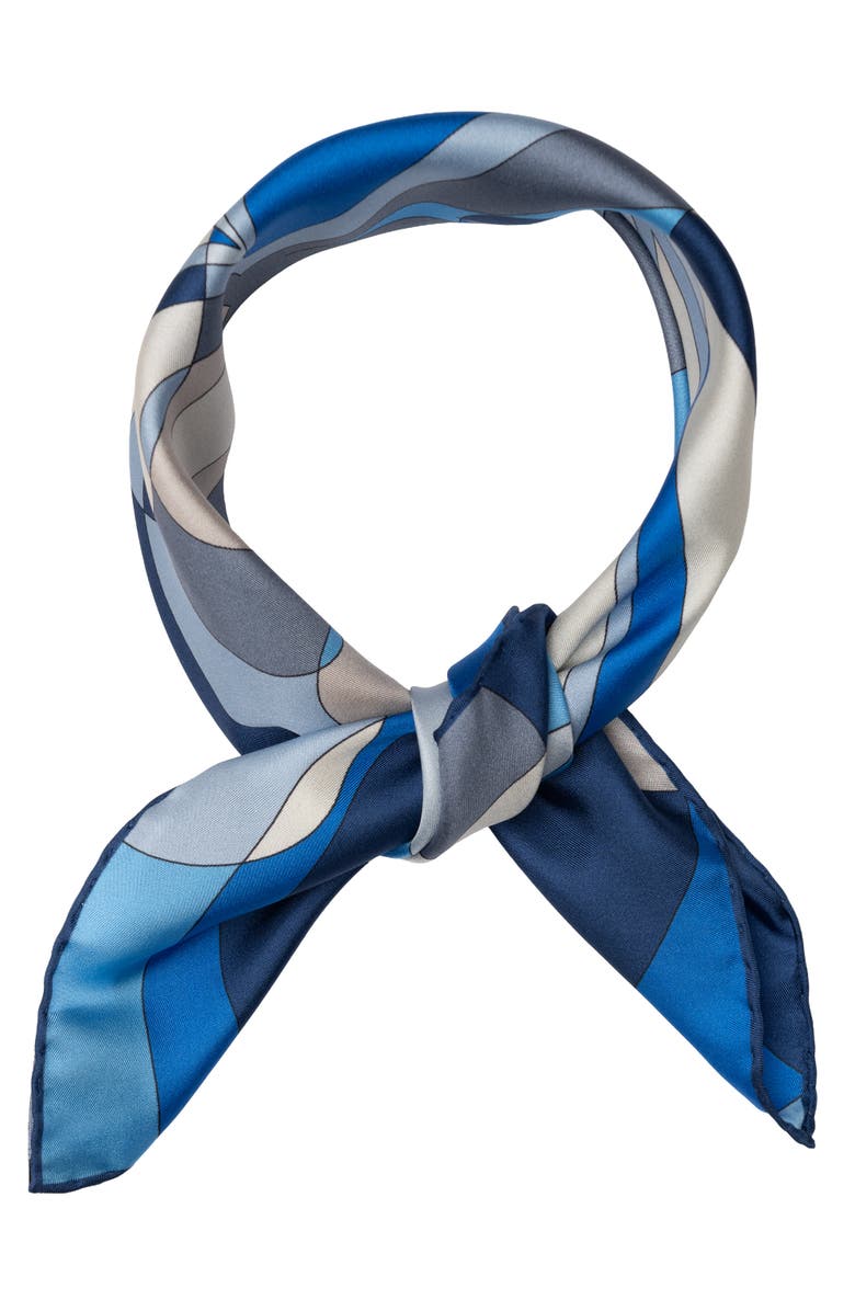 Elizabetta Michelle - Silk Bandana for Women, Alternate, color, Blue
