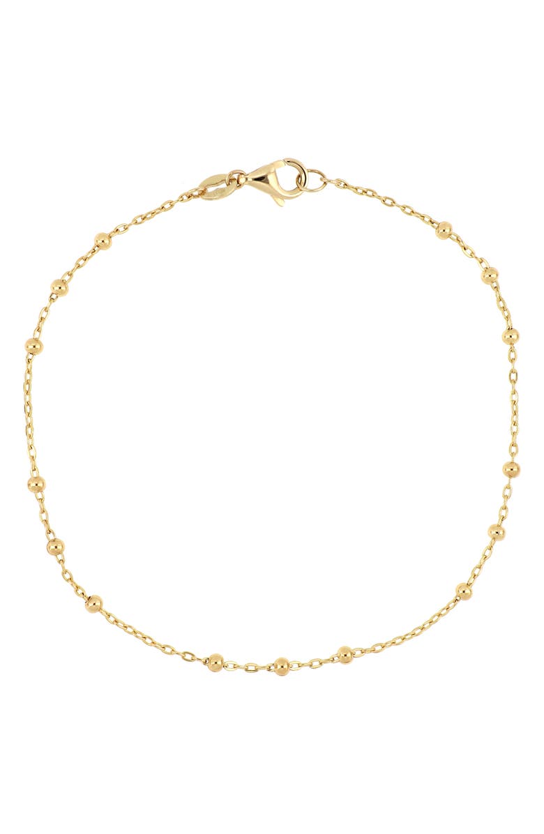 Bony Levy Mykonos 14K-Gold Station Bracelet, Main, color,