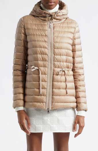 Moncler Cygne Belted Down Puffer Jacket with Removable Faux Moncler Cygne Belted Down Puffer Jacket with Removable Faux