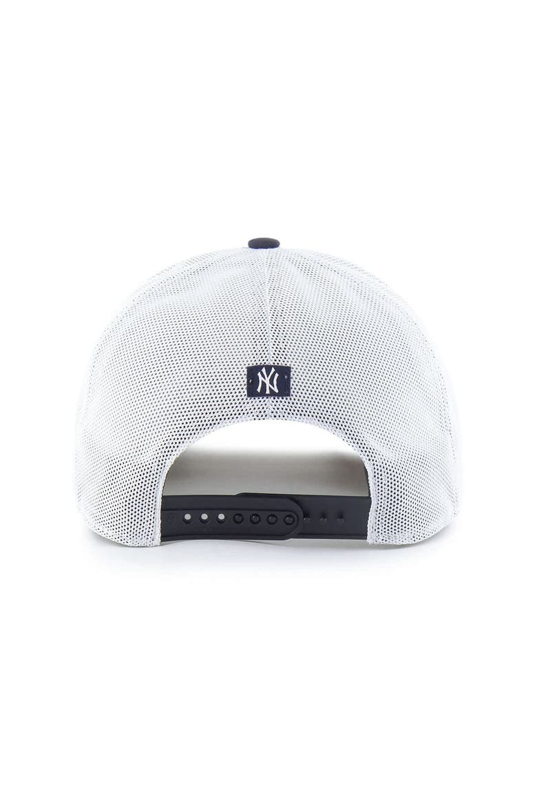 Men's '47 Navy/White New York Yankees Fairway Trucker Adjustable Hat, Alternate, color, Navy