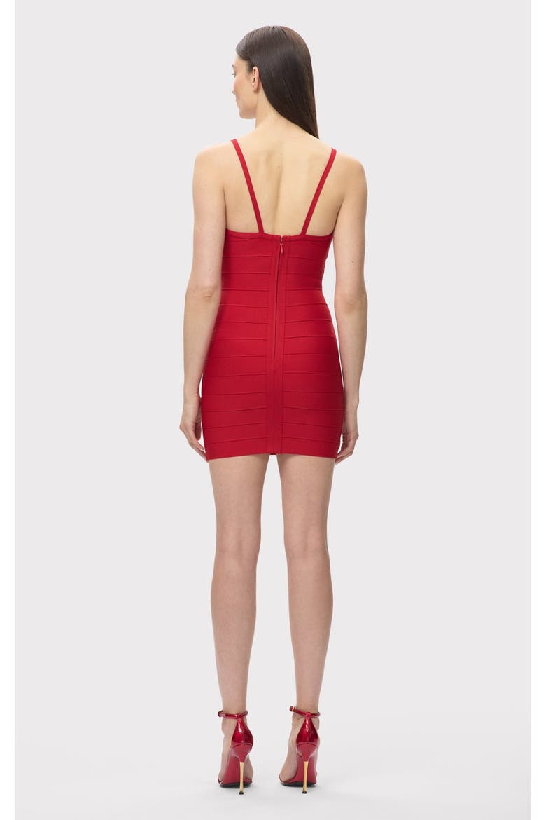 The Dance Floor Dress, Alternate, color, ROUGE