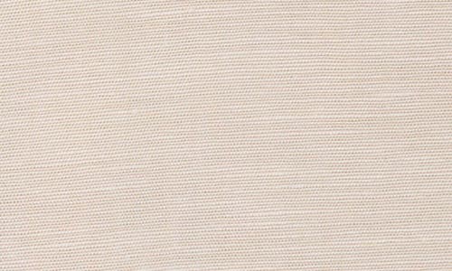 Lorenzo Uomo Trim Fit Textured Cotton & Linen Dress Shirt In Tan