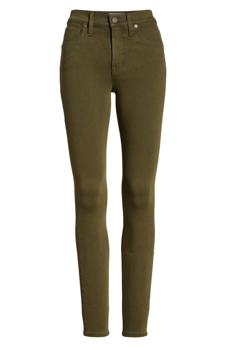 Madewell High Waist Skinny Jeans, Alternate, color, 