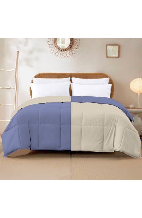 Down Alternative Reversible Comforter