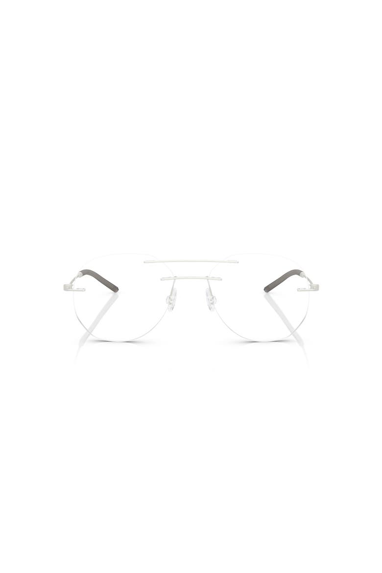 55mm Irregular optical glasses, Alternate, color, Silver