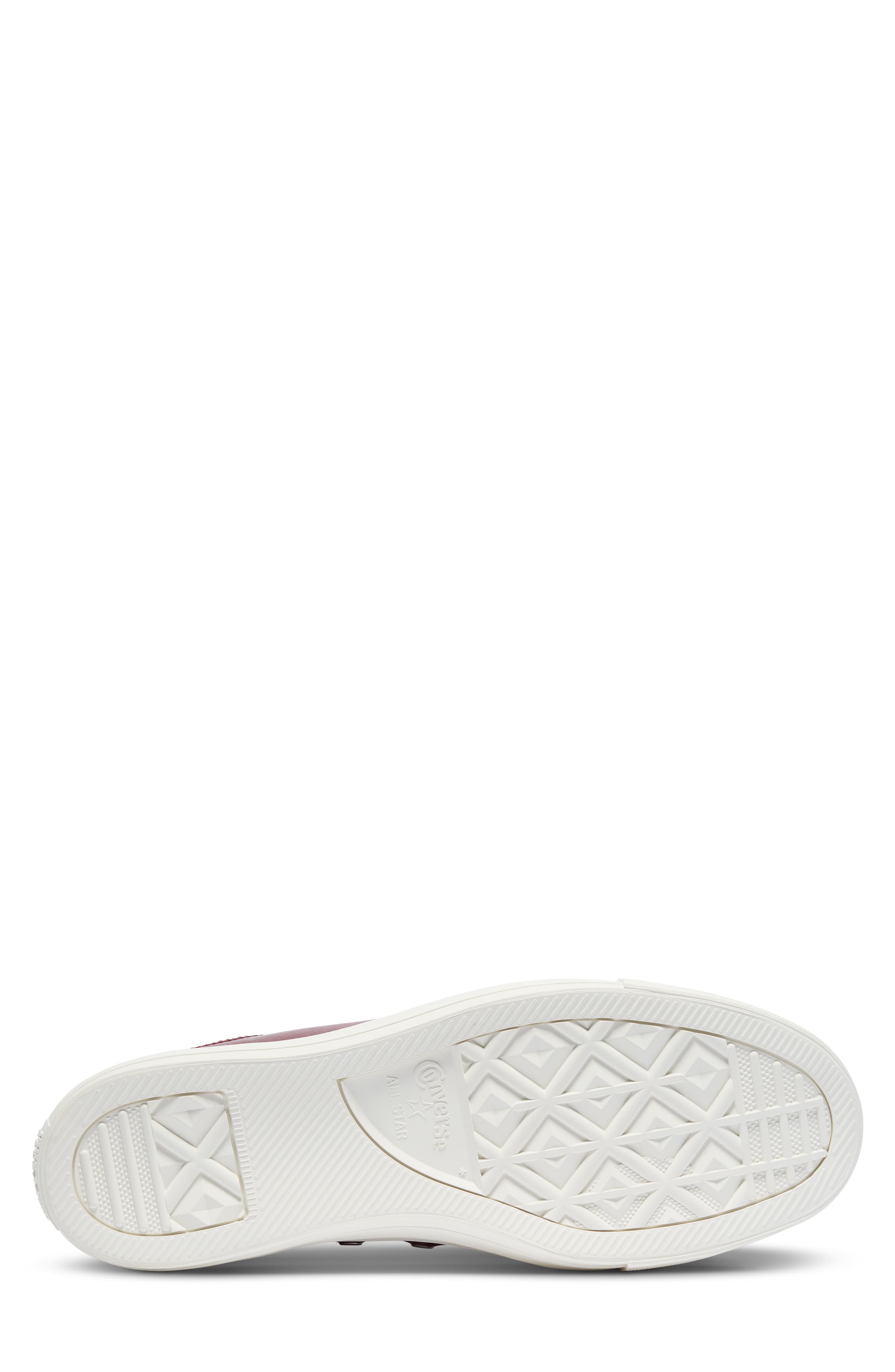 Converse Chuck Taylor<sup>®</sup> Low Top Leather Sneaker, Alternate, color, 