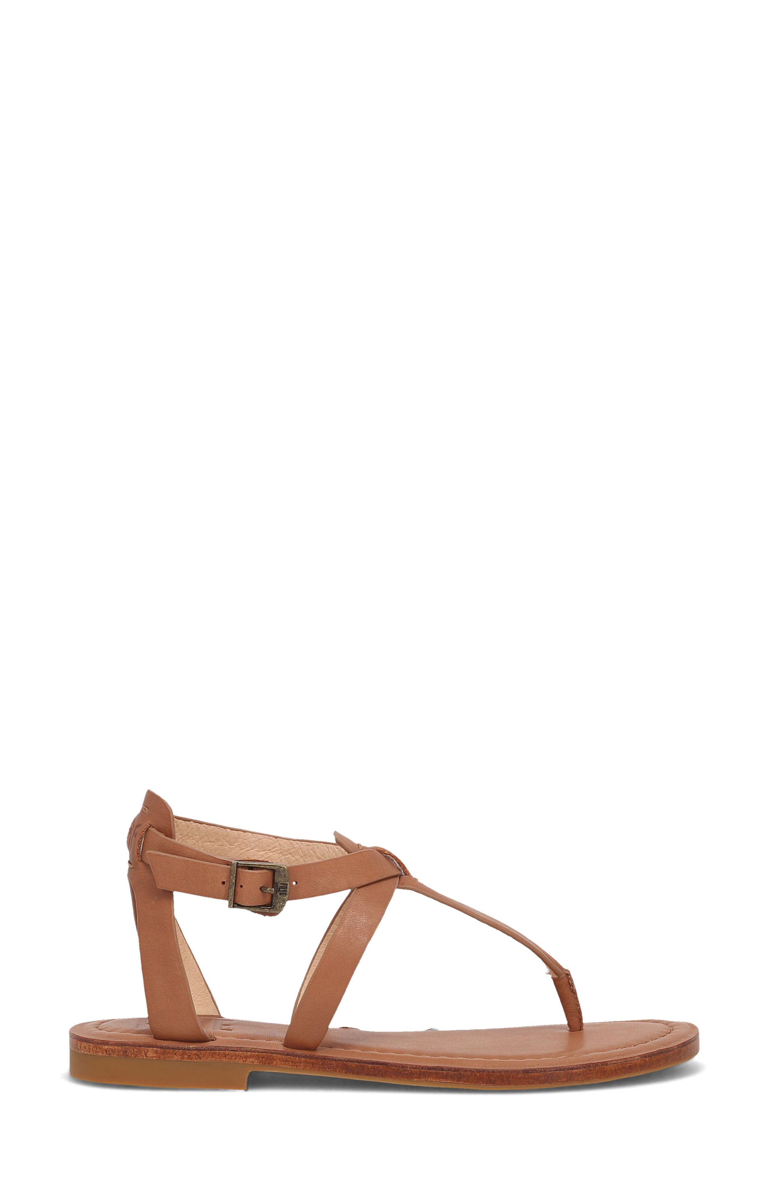 Frye Taylor Ankle Strap Sandal, Alternate, color, Tan