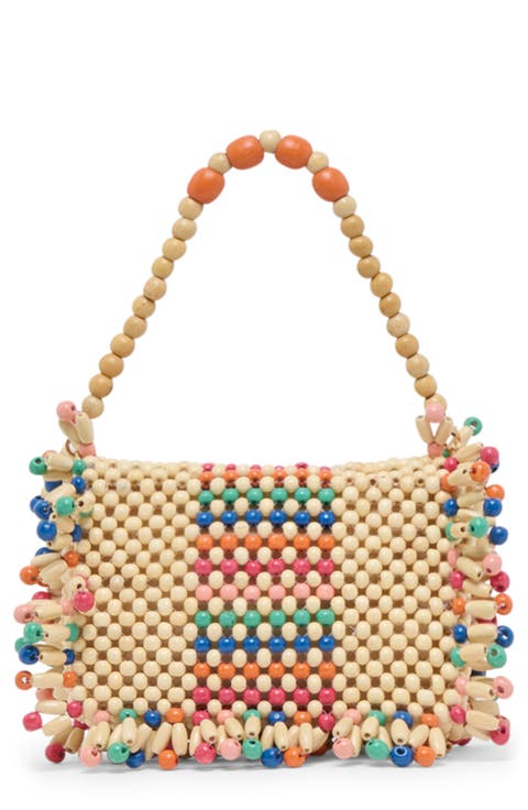 Seychell Beaded Convertible Crossbody Bag