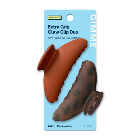 Fashion Extra Grip Claw Clip Duo