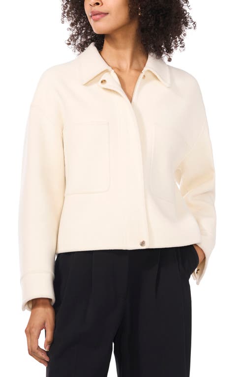 VINCE CAMUTO VINCE CAMUTO PATCH POCKET ZIP JACKET 