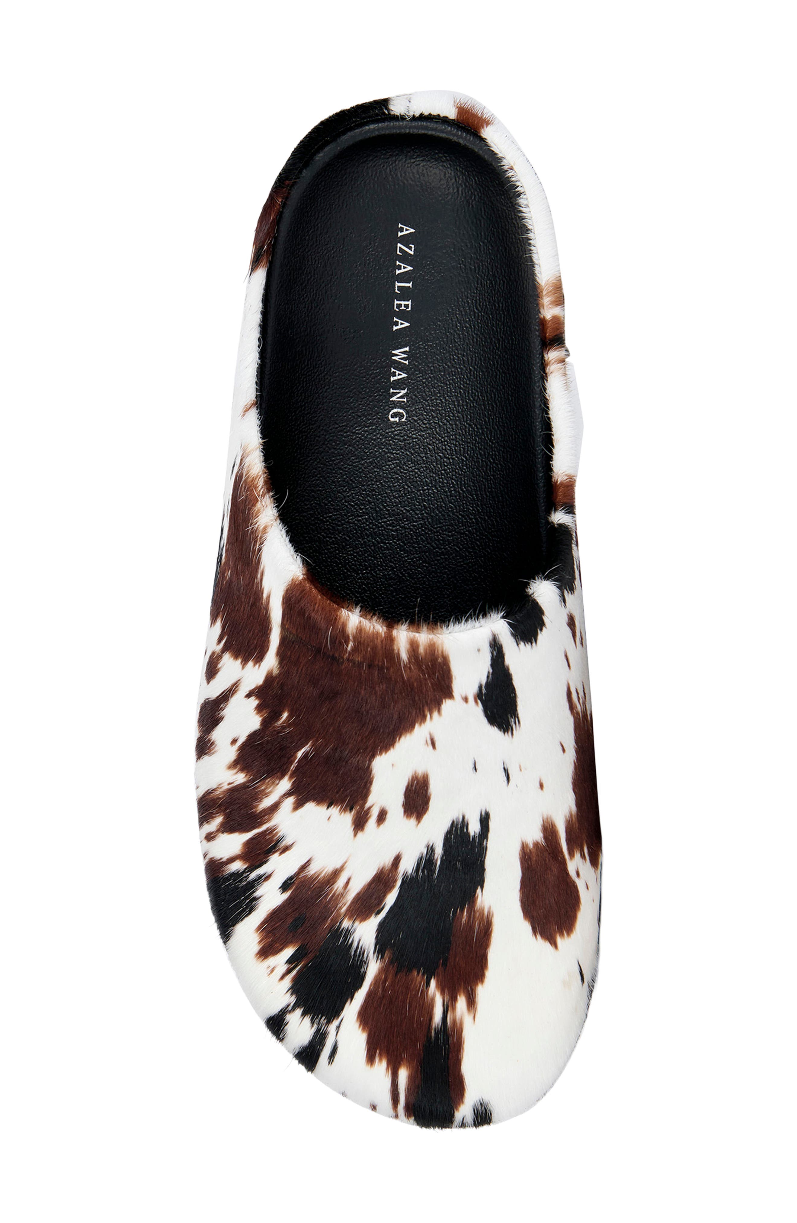 Ramses Genuine Calf Hair Clog, Alternate, color, BROWN MULTI CALF HAIR