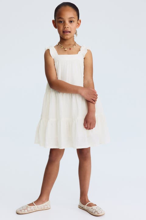 Tiered Cotton Dress