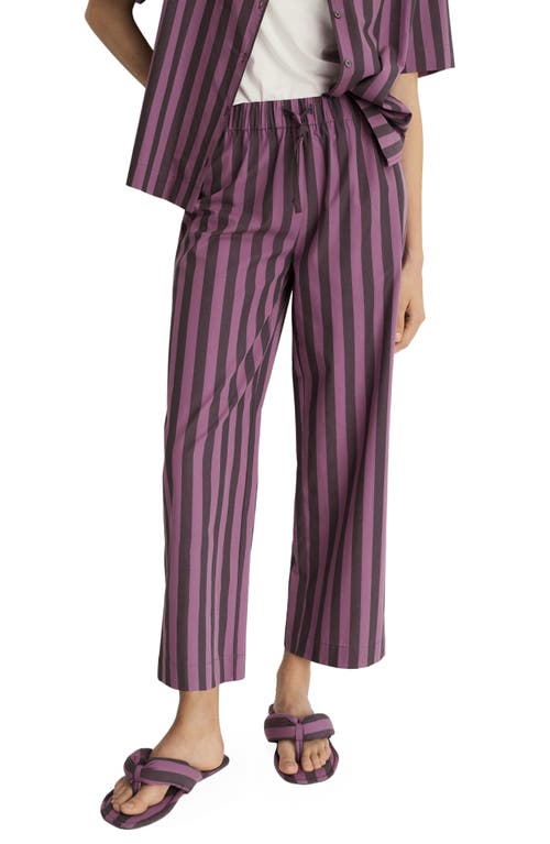 Mango Stripe Cotton Pajama Pants