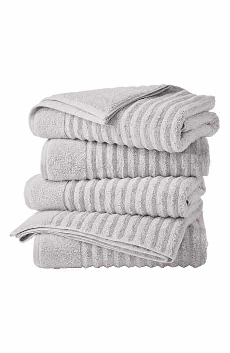 Woven & Weft Combed Cotton 4-Pack Bath Towels