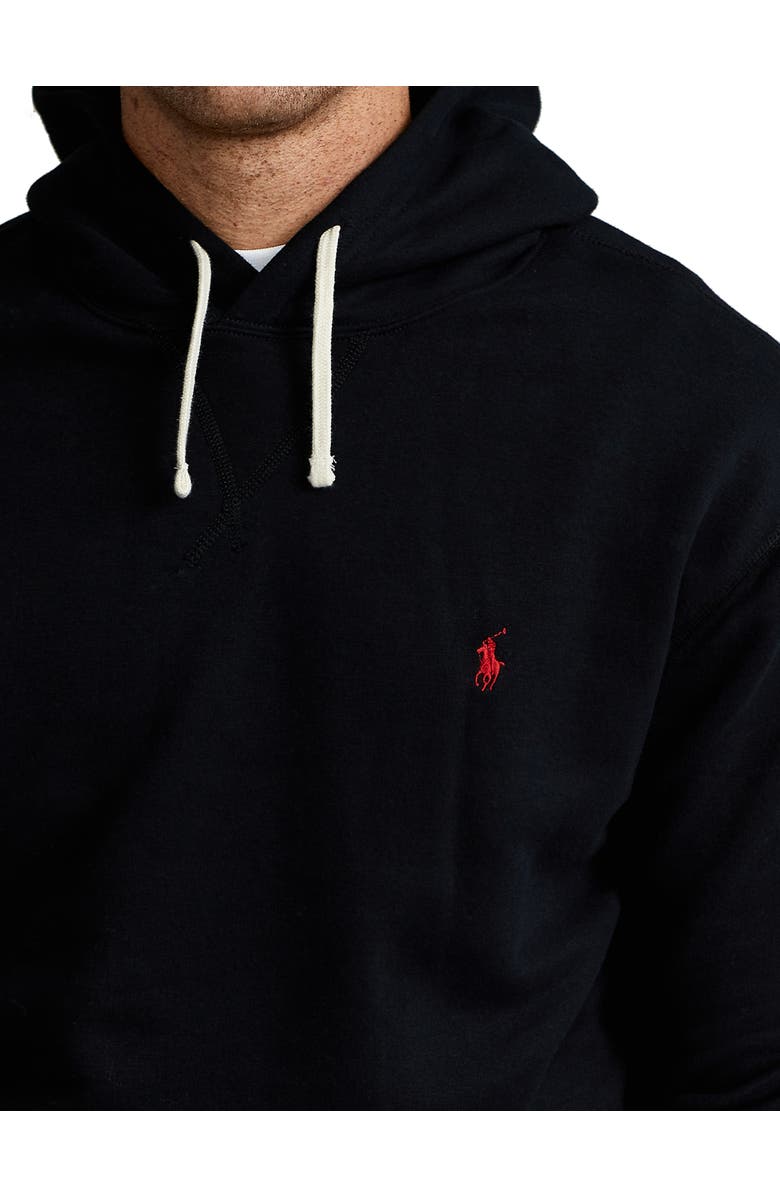 Polo Ralph Lauren Big & Tall Perfect Fleece Hoodie, Alternate, color, Polo Black