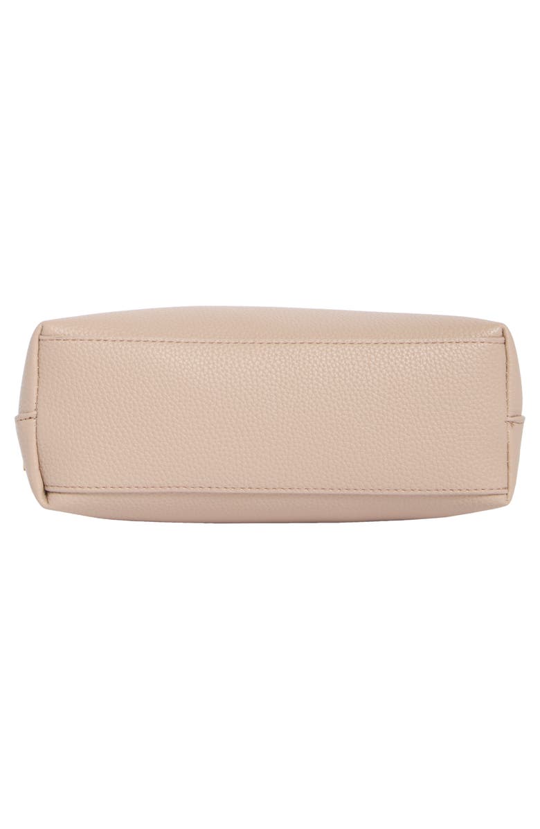 Tahari Top Handle Crossbody Wallet, Alternate, color, Taupe