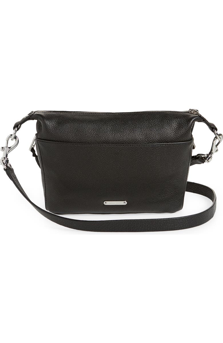 Rebecca Minkoff Small Julian Leather Crossbody, Alternate, color,
