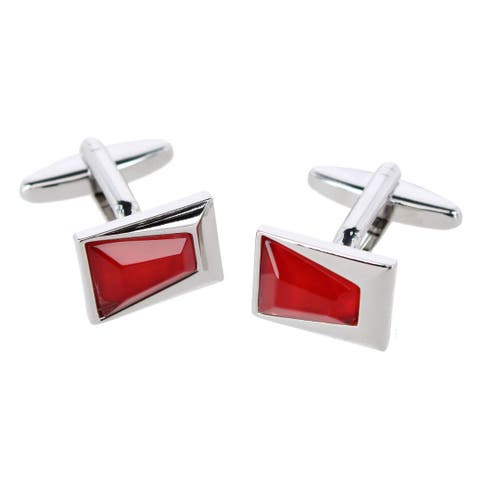 Reginal Rectangular Dapper Stone Cufflinks