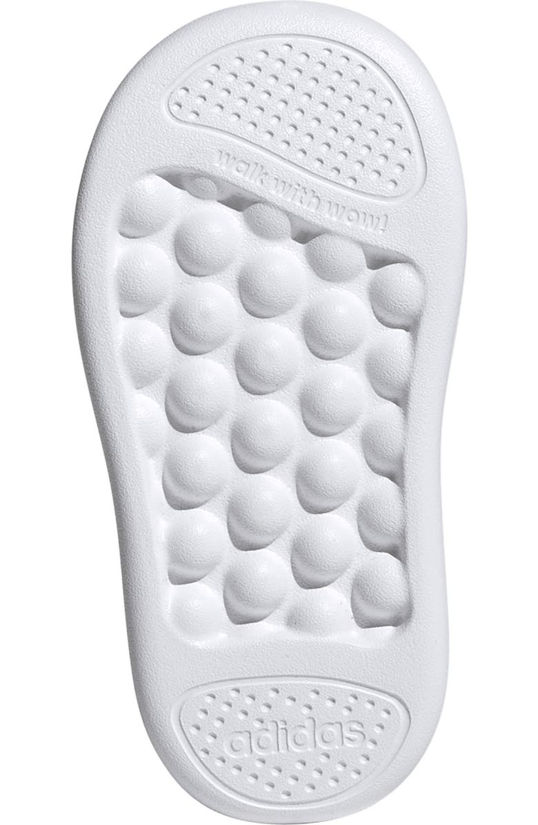 adidas Kids' Bubblecomfy Knit Sneaker, Alternate, color, Lucid Pink/ White/ Aqua