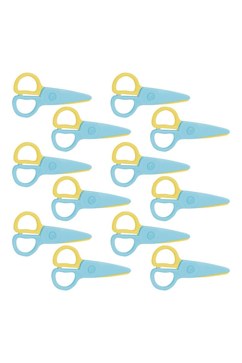 Plastic "Won't Cut Hair" Scissors - Set of 24, Main, color, Multicolored