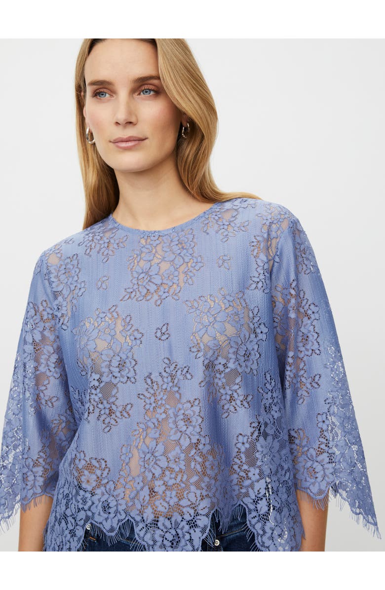 Masai Copenhagen MaBeldora Lace Top, Alternate, color, Stonewash