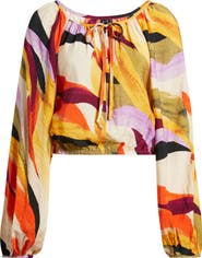 VERO MODA Tilly Long Sleeve Crop Top