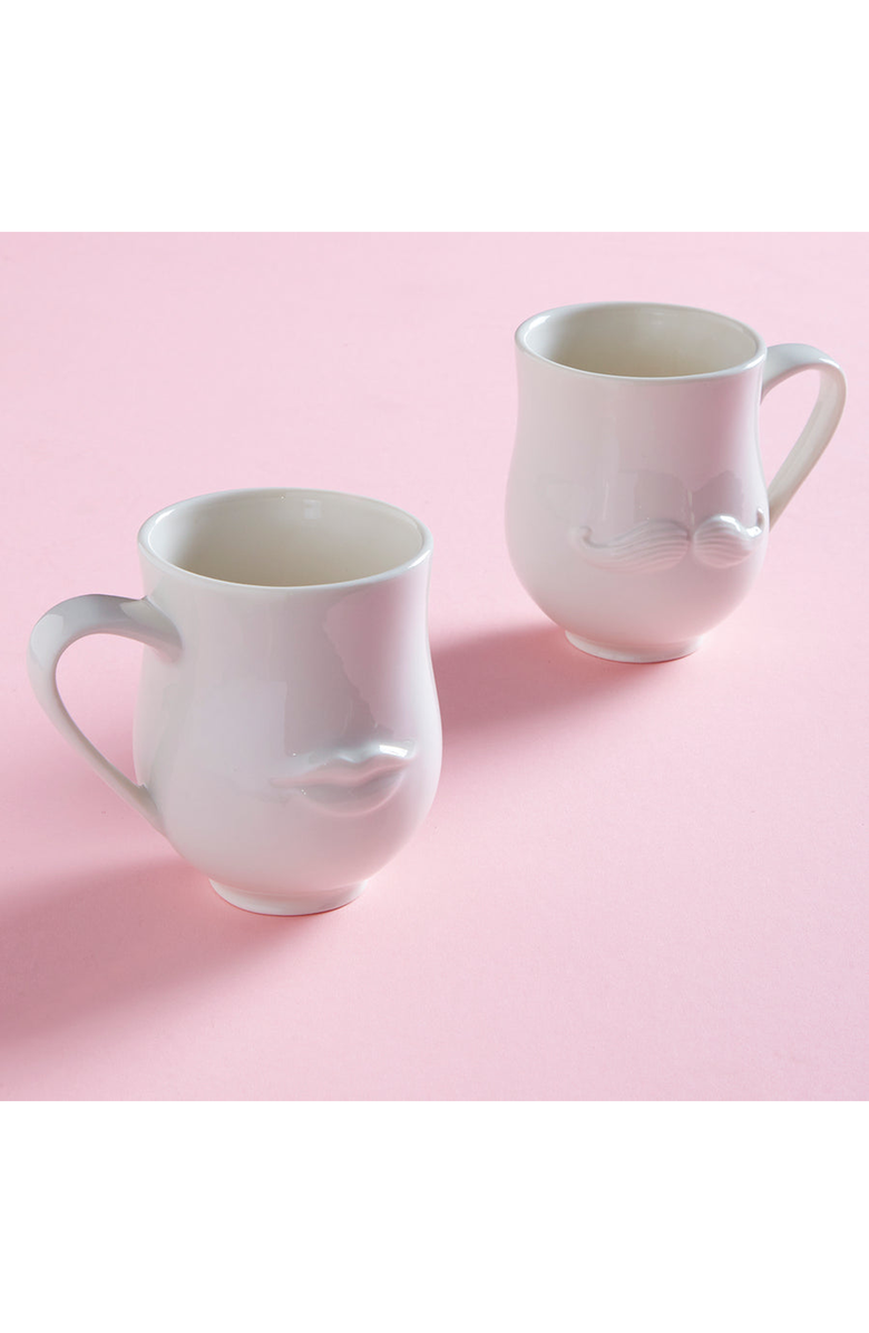 Jonathan Adler Mr. & Mrs. Muse Mug, Alternate, color, White