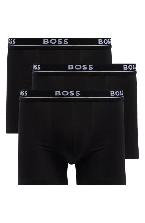3-Pack Essence Stretch Cotton Boxer Briefs