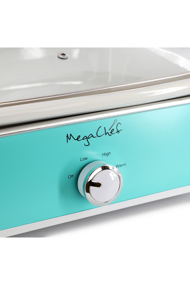 3.5 Quart Casserole Slow Cooker, Alternate, color, Blue