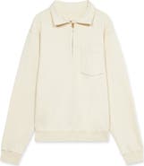 Fortela Woven Zip-Up Sweatshirt