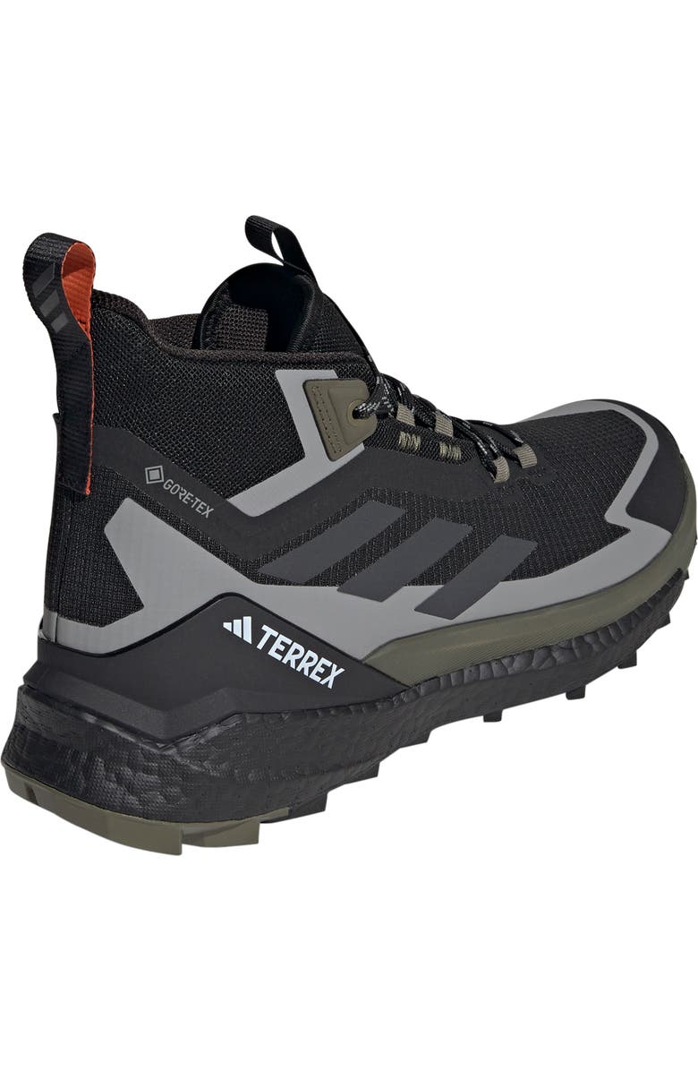adidas Terrex Free Hiker 2.0 Mid Waterproof Gore-Tex<sup>®</sup> Hiking Shoe, Alternate, color,