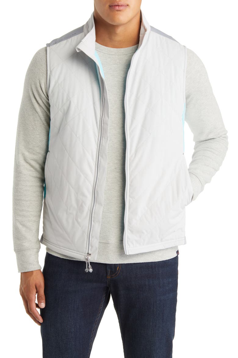 Fuse Elite Hybrid Vest, Main, color, BRITISH GREY/ GALE GREY