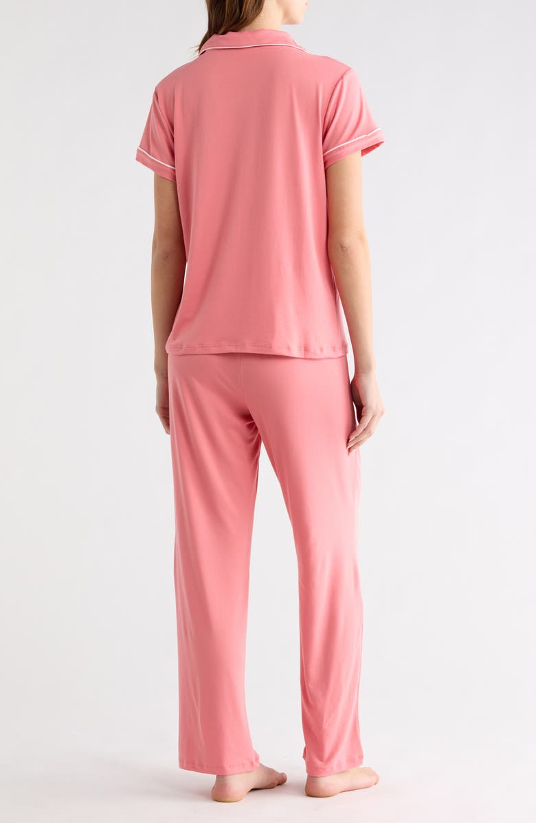 Tart Ginnie Brushed Jersey Pajamas, Alternate, color, Pink