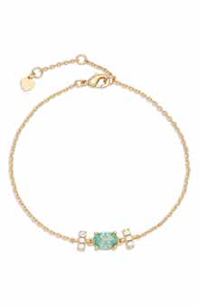 Amina 14k Gold Plated Chain Bracelet