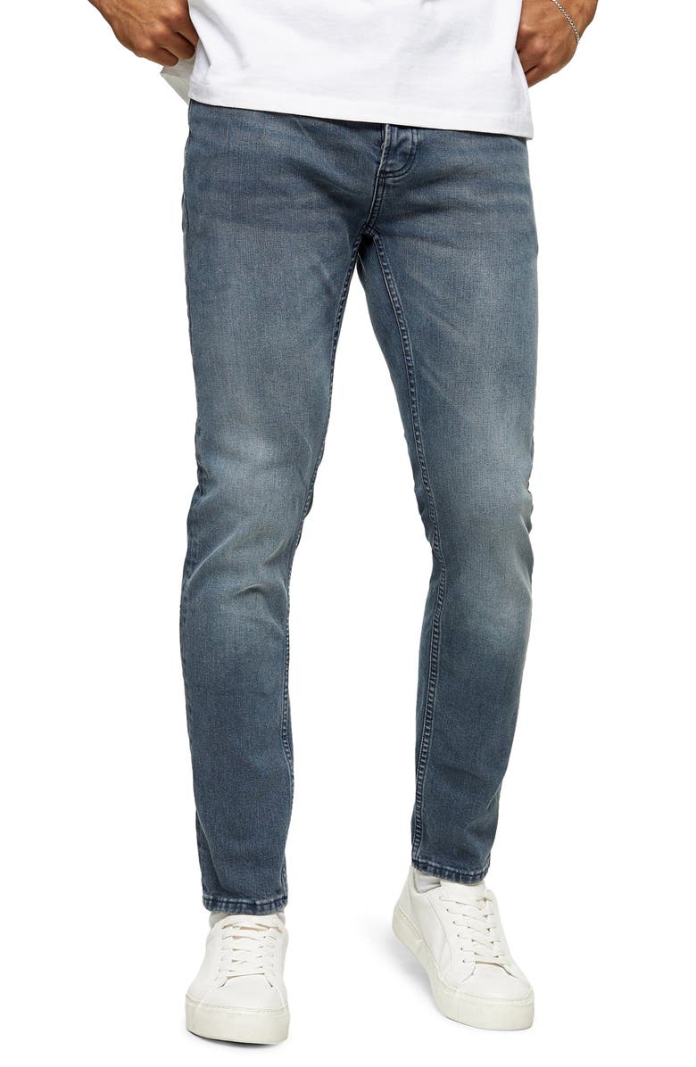 Topman Skinny Jeans, Main, color, 