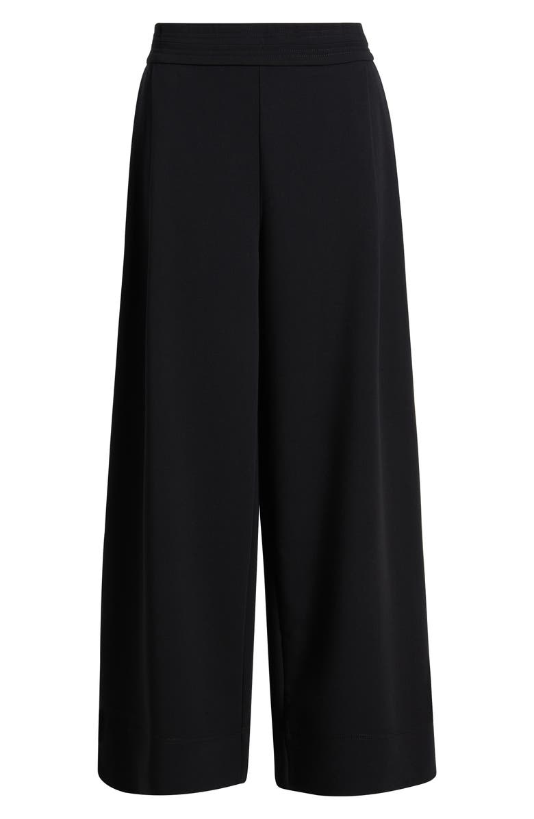 Wit & Wisdom Ultra Skyrise Wide Leg Pants, Alternate, color, Black