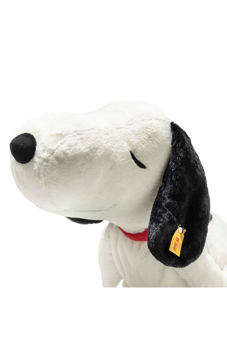 Steiff XL Snoopy Plushie, Alternate, color, White
