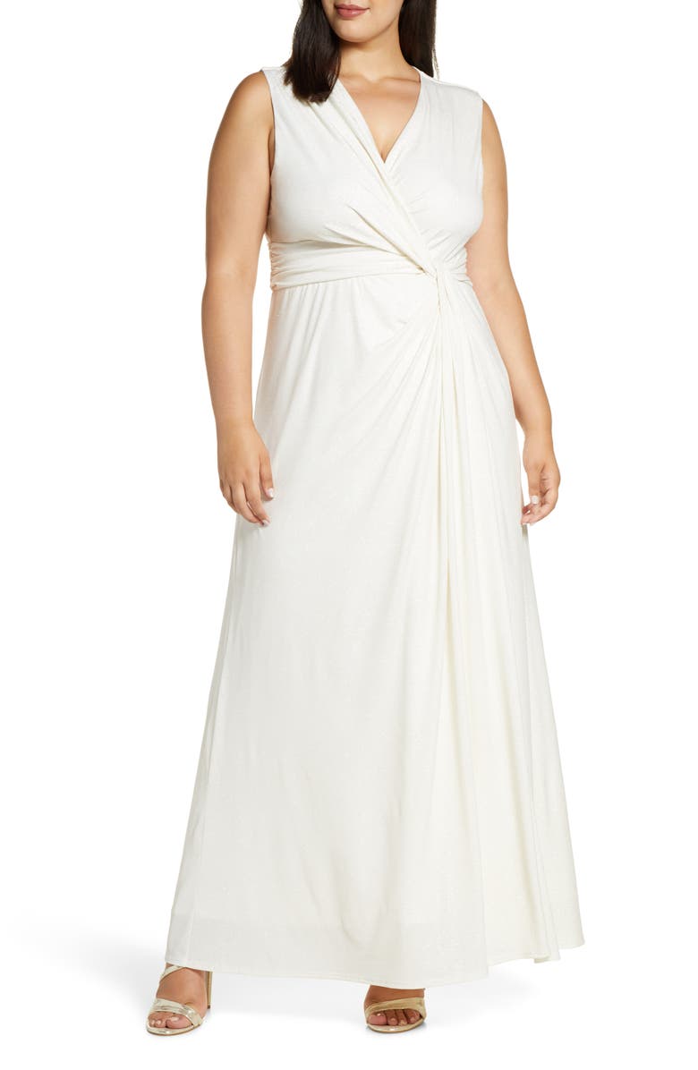 Kiyonna Gilded by Moonlight Sleeveless Gown, Main, color,