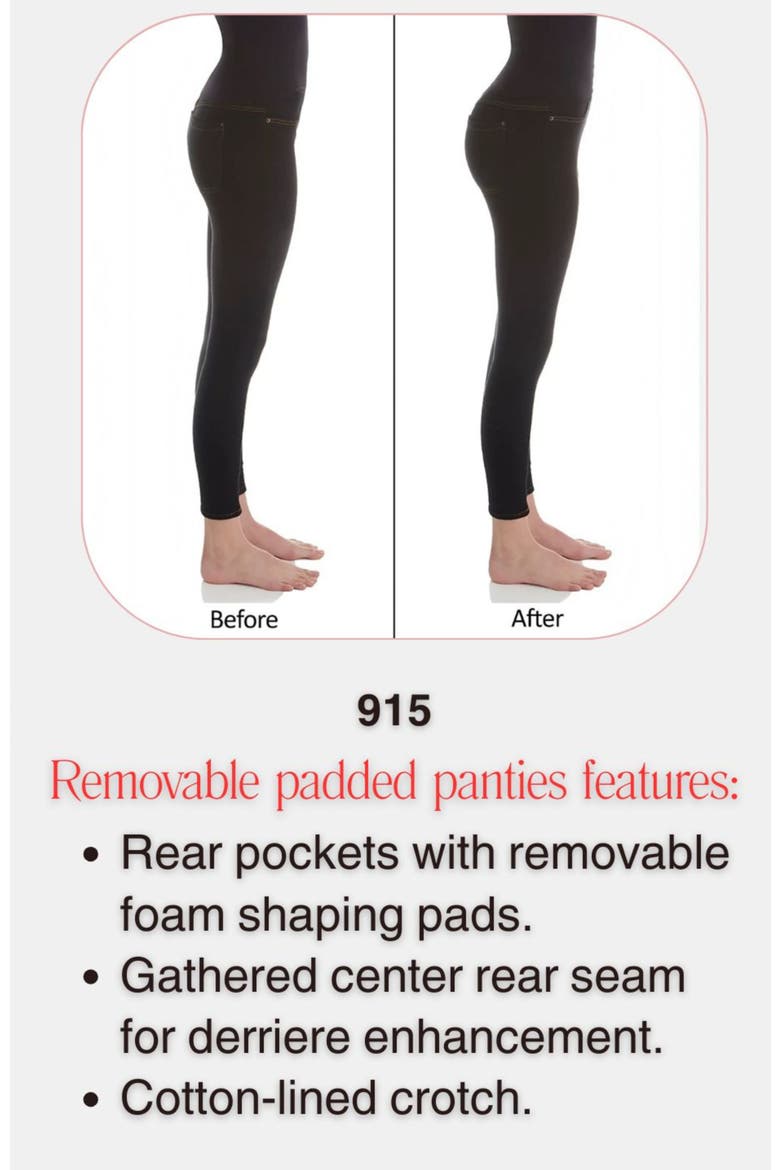 High Waist Padded Panty with Removable Pads, Alternate, color, Beige