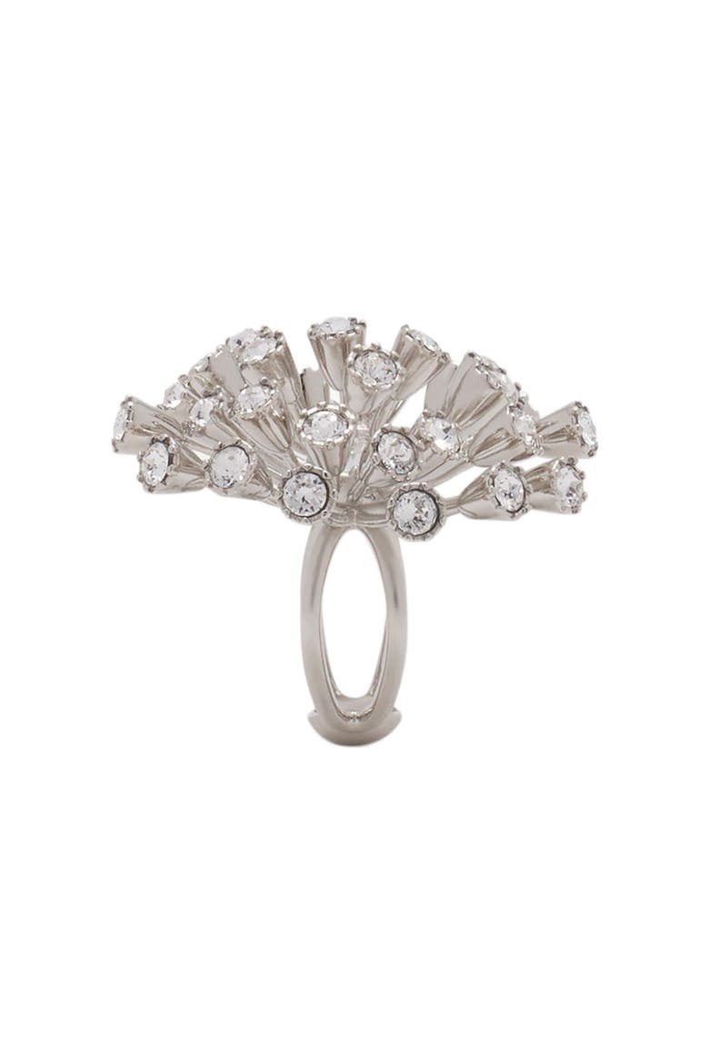 Traviata By Lanvin Ring, Main, color, Silver-Crystal