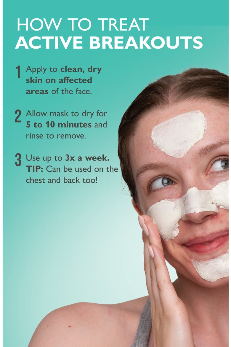 Even Clearer™ Therapeutic Sulfur Mask, Alternate, color, NO COLOR