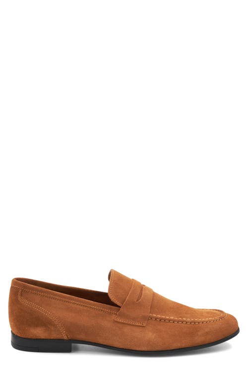 Bruno Magli Lastra Unlined Loafer In Cognac Suede